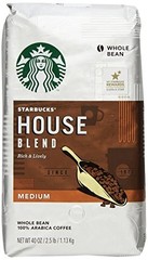 Starbucks House Blend Whole Bean Coffee (40 Ounce)