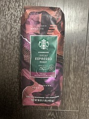 Decaf Expresso Dark Roast Whole Bean Starbuck Coffee 1lb Bag (price Per Bag)