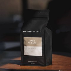 BLANCHARD’S COFFEE CO. Dark as Dark Blend Dark Roast Whole Bean Coffee – 12oz