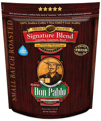 Don Pablo Gourmet Coffee – Signature Blend – Medium Dark Roast – Whole Bean C…