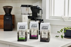 Jim’s Organic Coffee – Sweet Love Blend – Whole Bean Dark Roast Bold 11 oz Bag