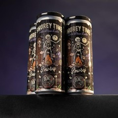 (Pack of 12) Bones Coffee Company Smorey Time Coffee Can 11 Fl Oz