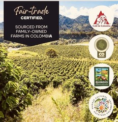 1LB(16oz) Colombian Ground Coffee-100%ARABIGO, Medium Body, Strong Citrus