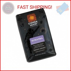 Copper Moon Dark Roast Whole Bean Coffee, Sumatra Blend, 2 Lb