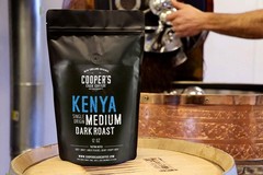 Kenya Aa Medium Dark Roast Coffee Beans Single Origin Whole Bean Coffee Full Bod