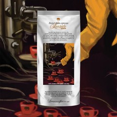 Leesar Coffee Houseblend DARK whole bean coffee
