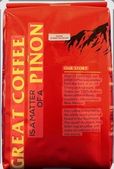 New Mexico Piñon Coffee Naturally Flavored Coffee (Traditional Piñon Whole Bean,