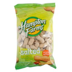 Hampton Farms Roasted Salted In-Shell Peanuts 0.5 lb. – 36/Pieces