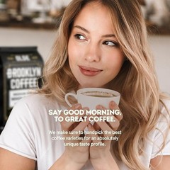 BROOKLYN COFFEE Whole Bean, Classic Medium Roast (5lb) 80 Ounce (Pack of 1)