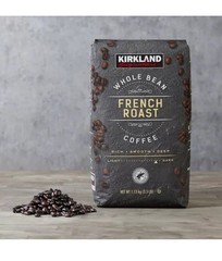 Kirkland Signature Whole Bean Coffee, French Roast, 2.5 lbs