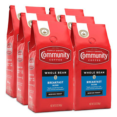Community Coffee Breakfast Blend Whole Bean Coffee, Medium Roast, 72 Ounce 12 of