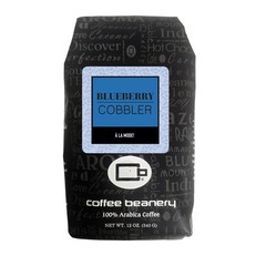 Coffee Beanery, Blueberry Cobbler Flavored Coffee, 12 Ounce (Pack of 1)