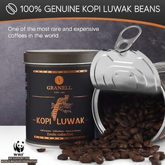 Premium Medium Roast Civet Arabica Coffee Beans Gift – 100g Luxe Indulgence=^