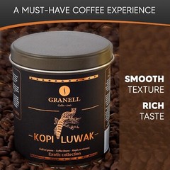 Premium Medium Roast Civet Arabica Coffee Beans Gift – 100g Luxe Indulgence=^