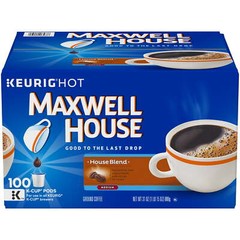 Maxwell House House Blend Medium Roast K-Cup® Coffee Pods, 100 ct Box