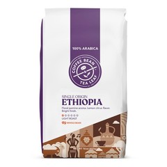 The Ethiopia Yirgacheffe Single Origin Light Roast Whole Bean Coffee Beans -…