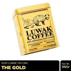 Worcas Luwak Coffee 100g – Authentic Indonesian Civet Coffee in Tin