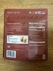 MUD WTR Vanilla Chai Mushroom Coffee Alternative 2.1 oz Caffeine Free New