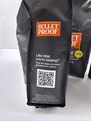 Bulletproof Original Medium Roast Whole Bean Decaf Coffee, Clean Coffee 3 Pack