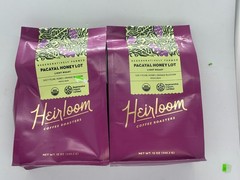 Heirloom Pacayal Honey Lot Coffee 2 x 12z, Best By 11/26, FREE SHIPPING!