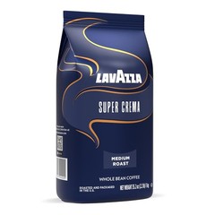 Rich Super Crema Coffee Blend – Arabica & Robusta, 35.2 oz for Espresso Lovers