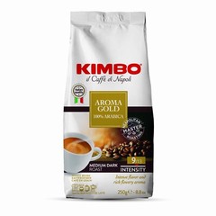 KIMBO Aroma Gold Coffee Beans 250g / 8.8oz