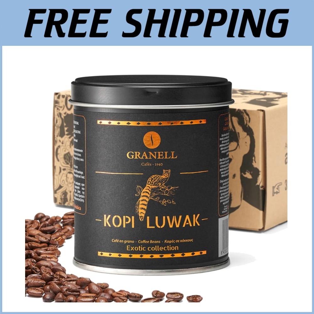 Premium Medium Roast Civet Arabica Coffee Beans Gift – 100g Luxe Indulgence=^