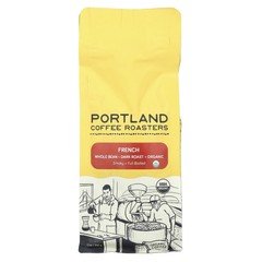 Organic Coffee, Whole Bean, Dark Roast, French, 12 oz (340 g)