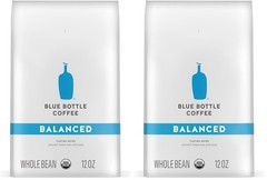 Blue Bottle Whole Bean Organic Coffee Balanced Medium Roast 12 Ounce bag Pack of