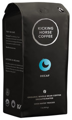 Kicking Horse Coffee, Decaf, Swiss Water Process, Dark Roast, Whole Bean, 1 Lb –