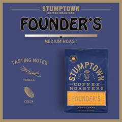 Stumptown Coffee Roasters, Founder’S Blend, 100% Arabica Coffee – Organic Whole