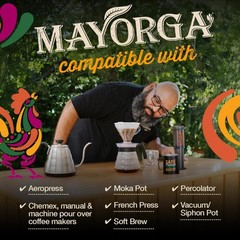 Mayorga Organic Coffee 2lb Buenos Dias – Light Roast 32 Ounce (Pack of 1)