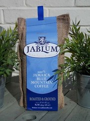 Jablum Jamaica Blue Mountain Coffee, Roasted Whole Bean, 16 oz bag, 2 pack