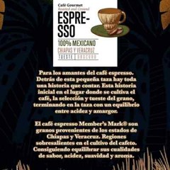 Café Espresso Member’s Mark Dark Roast Chiapas & Veracruz ground 1 kg