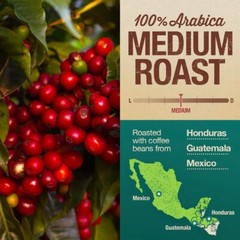 Mayan Blend Organic Whole Bean Coffee, 2 lb – Medium Roast & Silky-Smooth Flavor