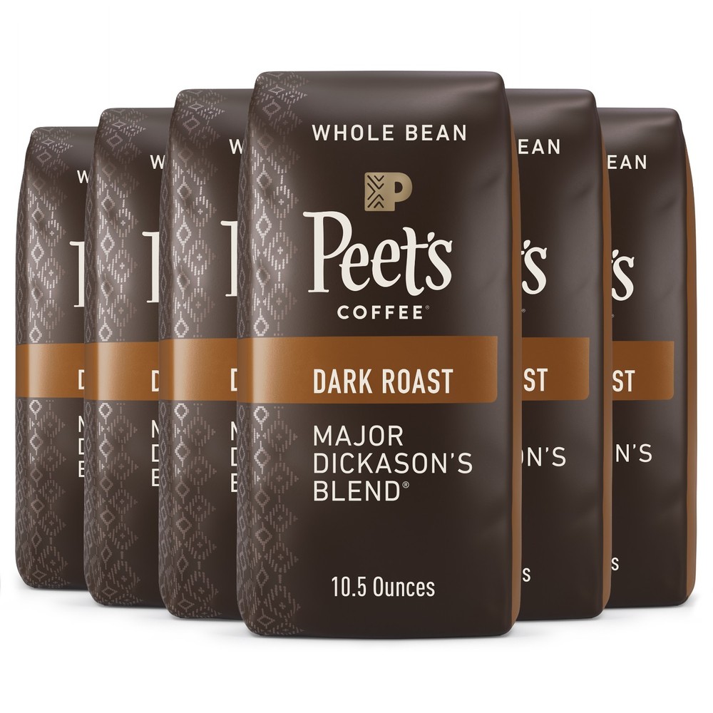 Peet’s Major Dickason’s Whole Bean Coffee 6 Pack SALE!!!