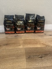4 PACK – Lavazza Espresso Barista Gran Crema Whole Bean Coffee 2.2 Lbs Bag
