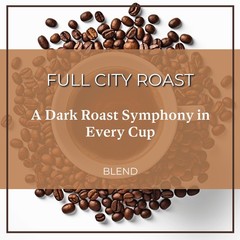 Full City Dark Roast Whole Bean Coffee Cafe En Grano Tostado 16 oz