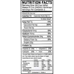 The Frozen Bean Frozen Hot Chocolate Frappe Mix, (12-pack) 2.8 oz Bags