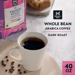 Member’s Mark French Roast Whole Bean Coffee, 40 oz.