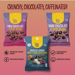 Chocolate Covered Espresso Coffee Beans Multi Pack, (2 Oz) Pack of 3 BB 2024
