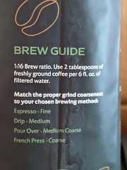 Solspring Organic Peruvian Dark Roast Coffee, 16 oz Decaf Whole Bean Qty 12