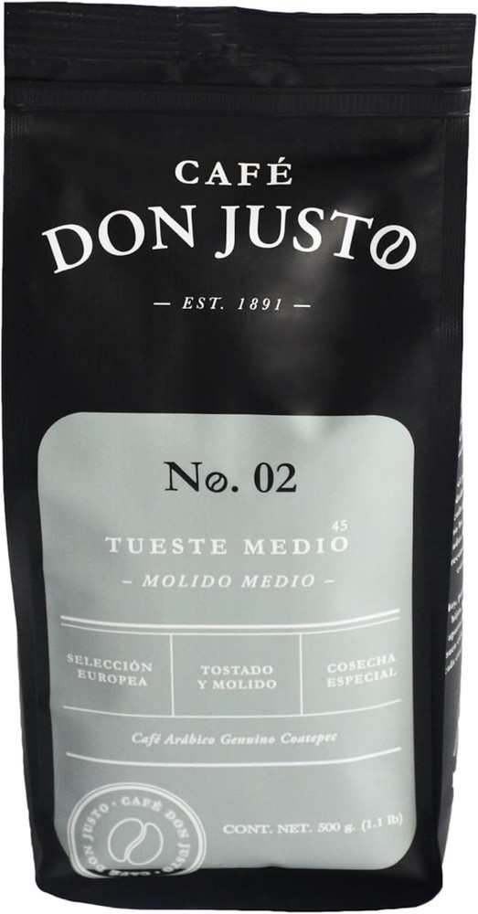 1/2 Kg Don Justo tueste medio Veracruz Mexico Coffee