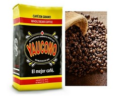 CAFE YAUCONO, MEDIUM ROAST WHOLE BEAN COFFEE 4 Bags 8 Lbs. Total