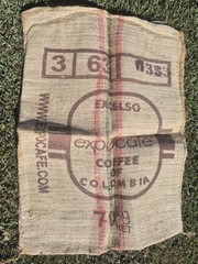Jute Coffee Sack- Excelso Coffee Of Colombia