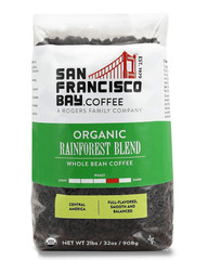 San Francisco Bay Coffee – Medium-Dark Roast Whole Bean Coffee – Organic Rainfor