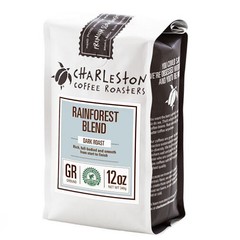 Charleston Coffee Roasters Rainforest Blend Dark Roast Ground Coffee