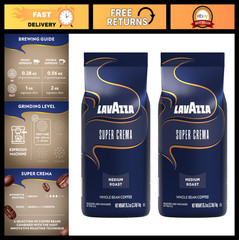 Premium Whole Bean Coffee – Medium Espresso Roast, Arabica & Robusta Blend, 2.2