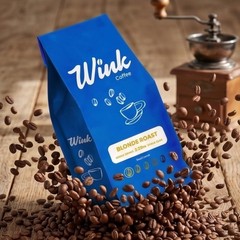 Blonde Light Roast Whole Bean Coffee 2.2 lb Bag Single Origin Arabica Bean