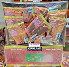 Kirkland Signature Colombian Coffee Dark Supremo Bean Fine Grind 4.5lb (2 Boxes)
